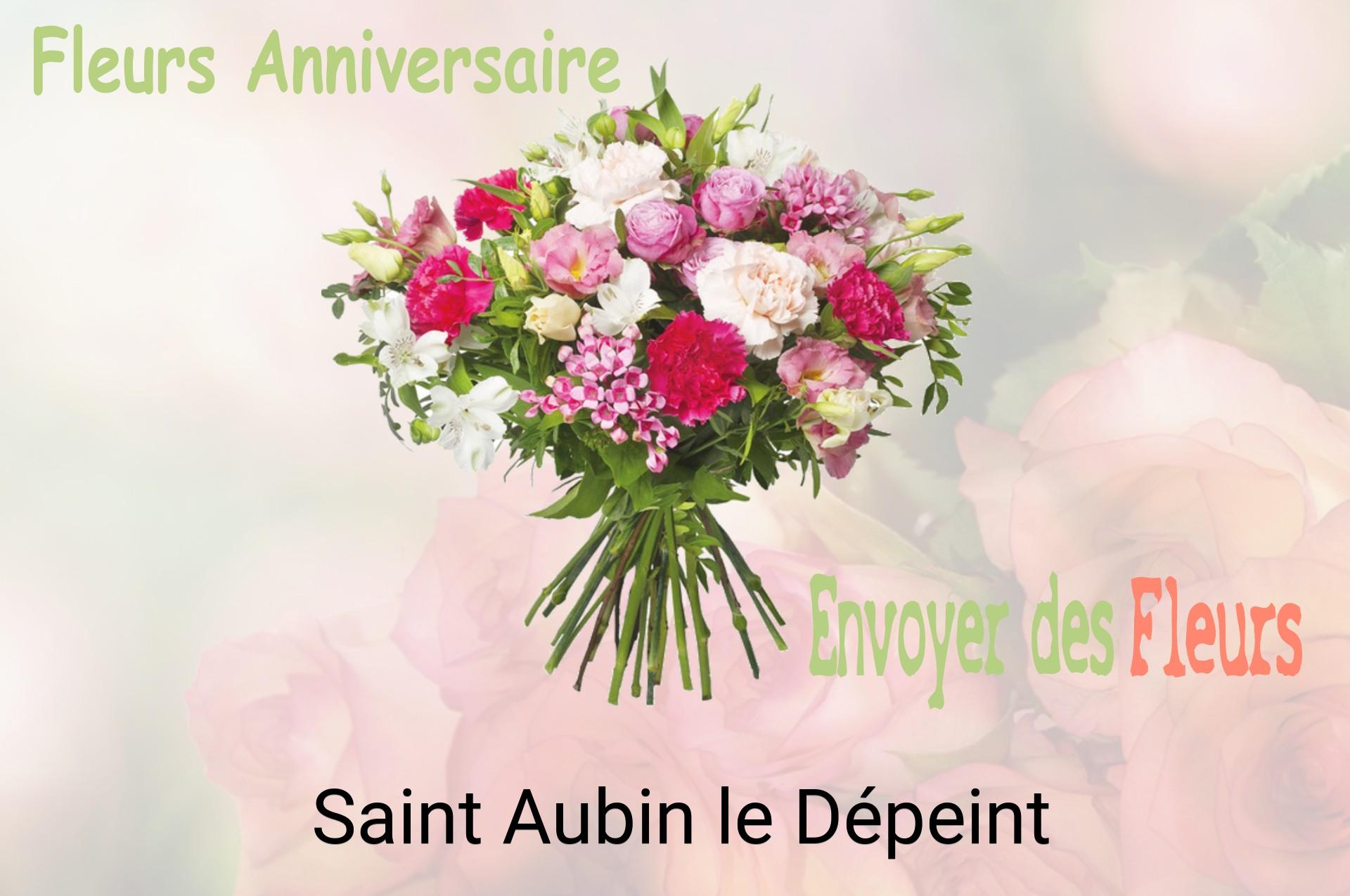 Bouquet de fleurs d’anniversaire livré à Saint-Aubin-le-Dépeint