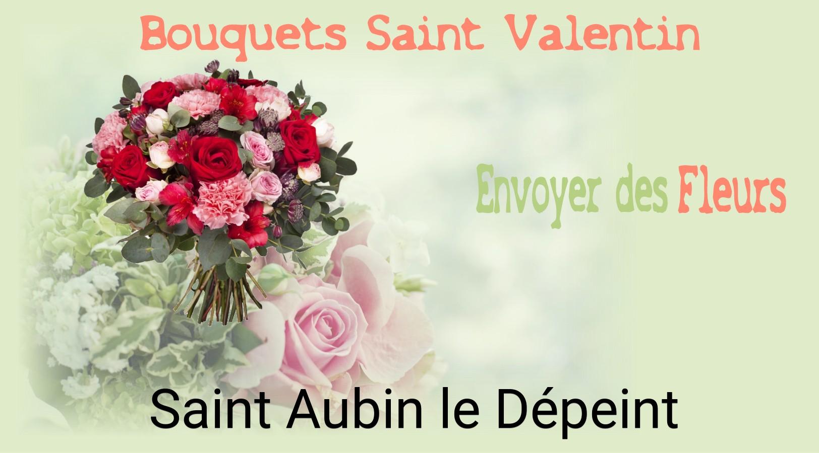 Roses de Saint-Valentin livrées à Saint-Aubin-le-Dépeint