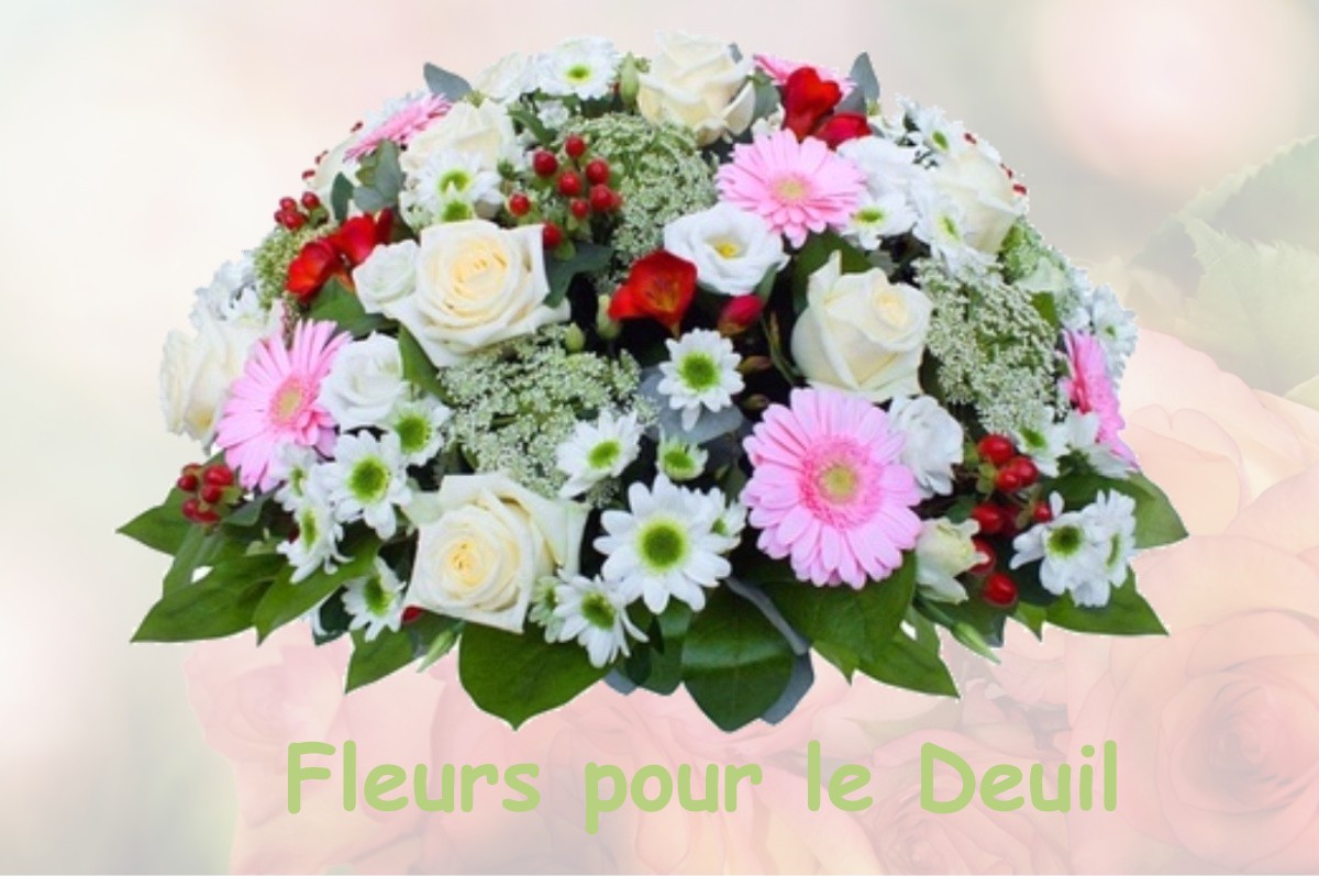 fleurs deuil SAINT-AUBIN-LE-DEPEINT